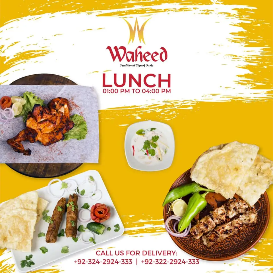 Waheed Kabab House Burns Road Karachi Menu, Price Review